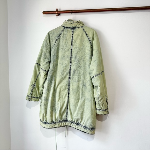 New Free People Real Games Denim Parka - Picture 3 of 4